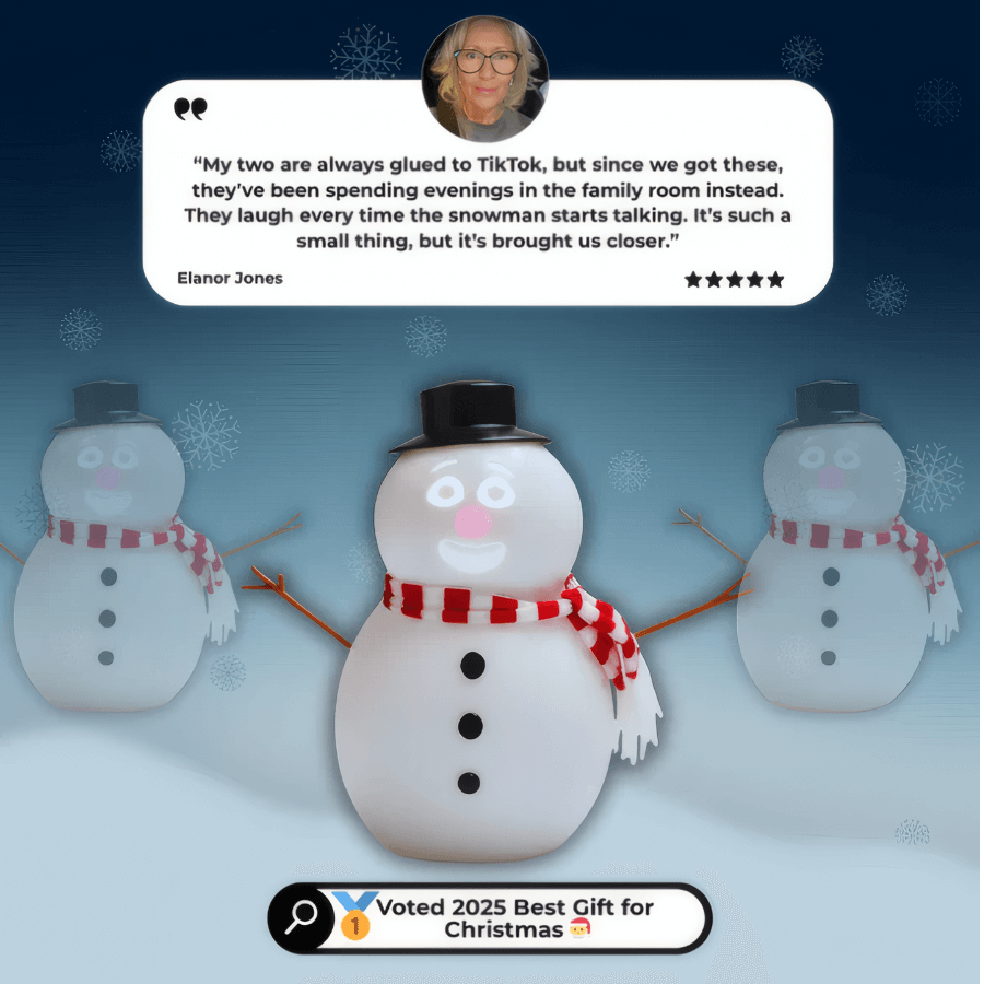 Trevalisse™ Animated Talking Snowman
