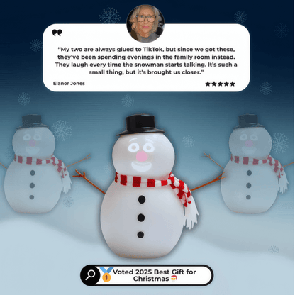 Trevalisse™ Animated Talking Snowman
